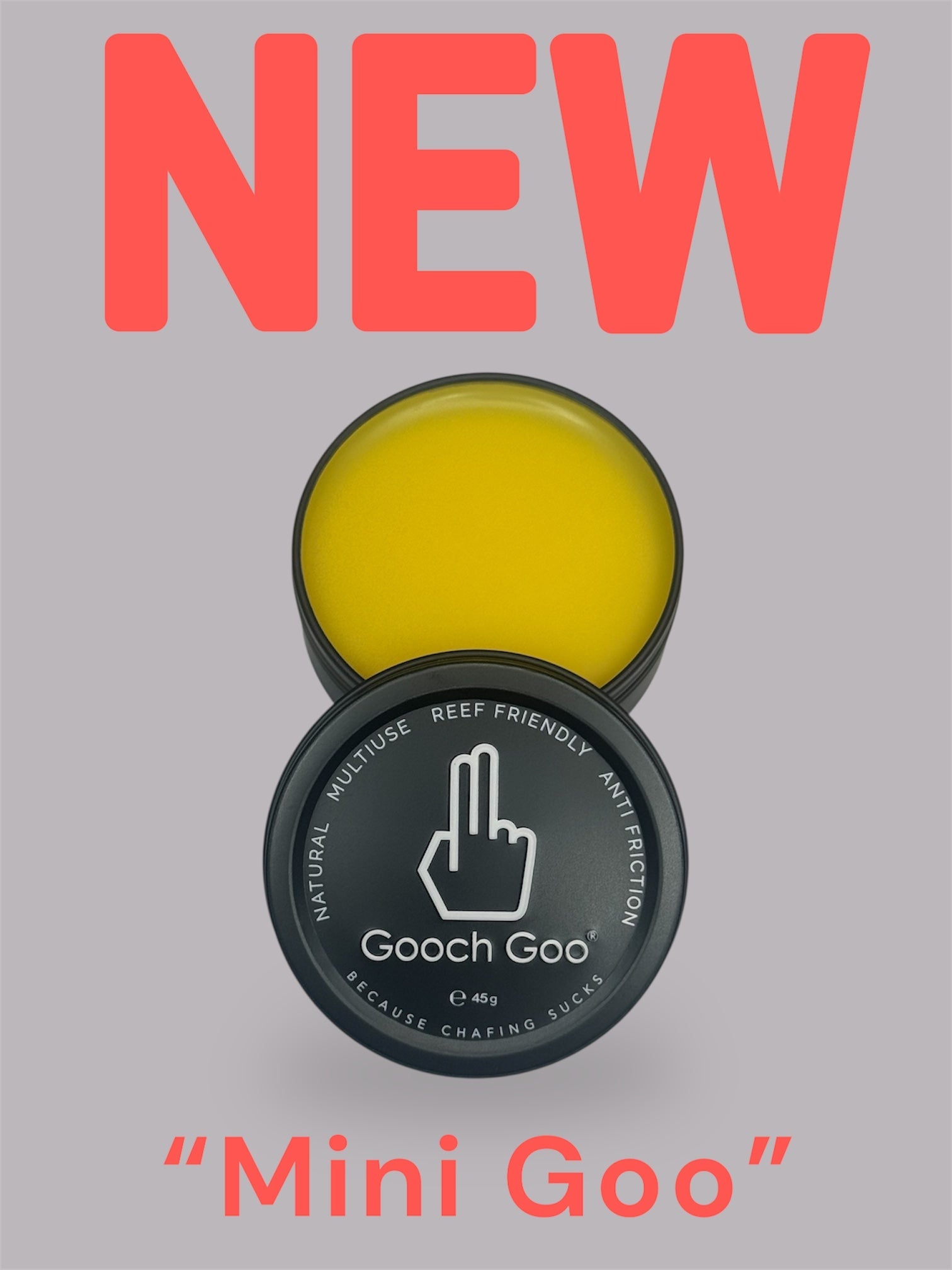 Gooch Goo Mini 45 g Anti-Scheuer-Balsam (Dose) | Reisegröße